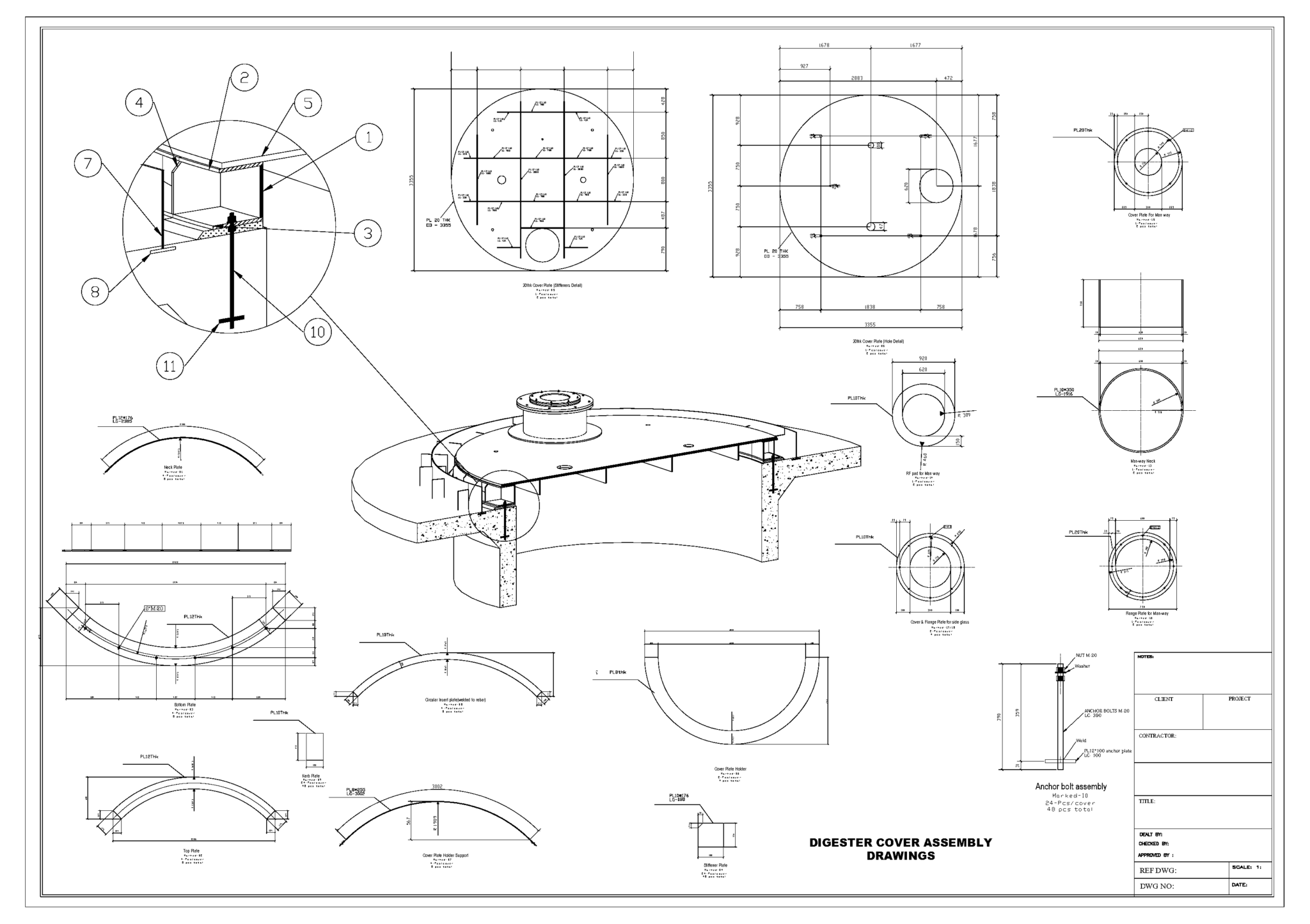 Shop Drawings Technical Preview Diagram