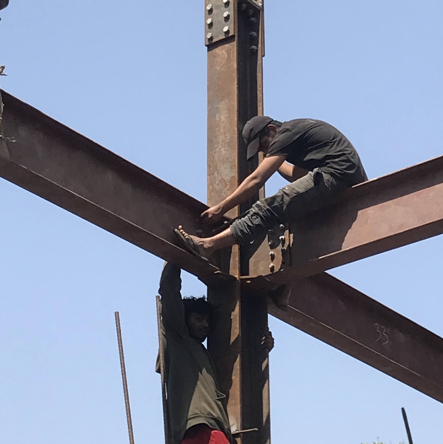 Steel Erection and Installation Services Technical Preview Diagram
